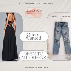 Clean out my closet!!! Taking offers big or small